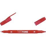 Tombow • twintone to-tip penselpen rød