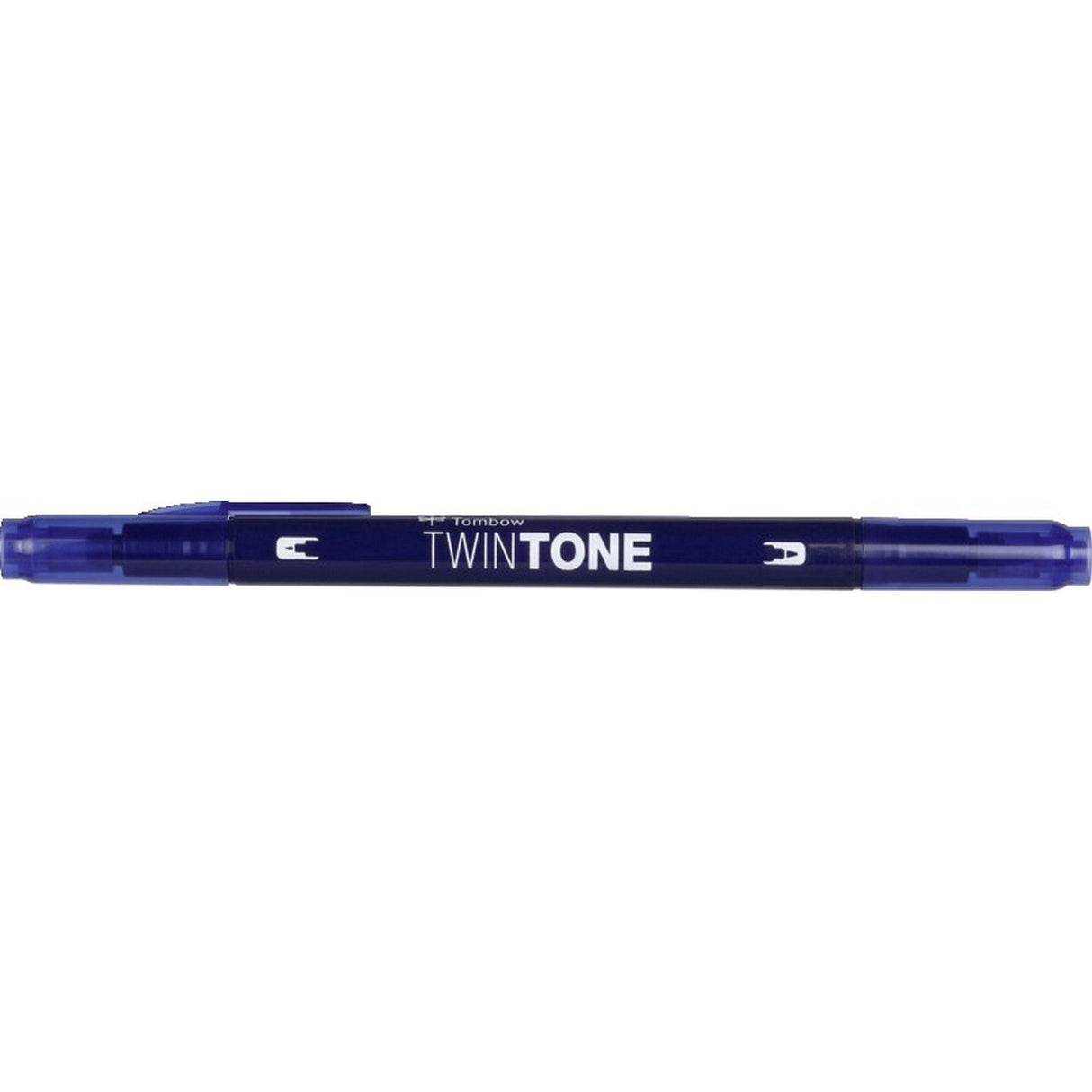 Tombow • twintone børstepen med to spidser marineblå