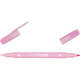 Tombow • twintone to-tip børstepen bleg rosa