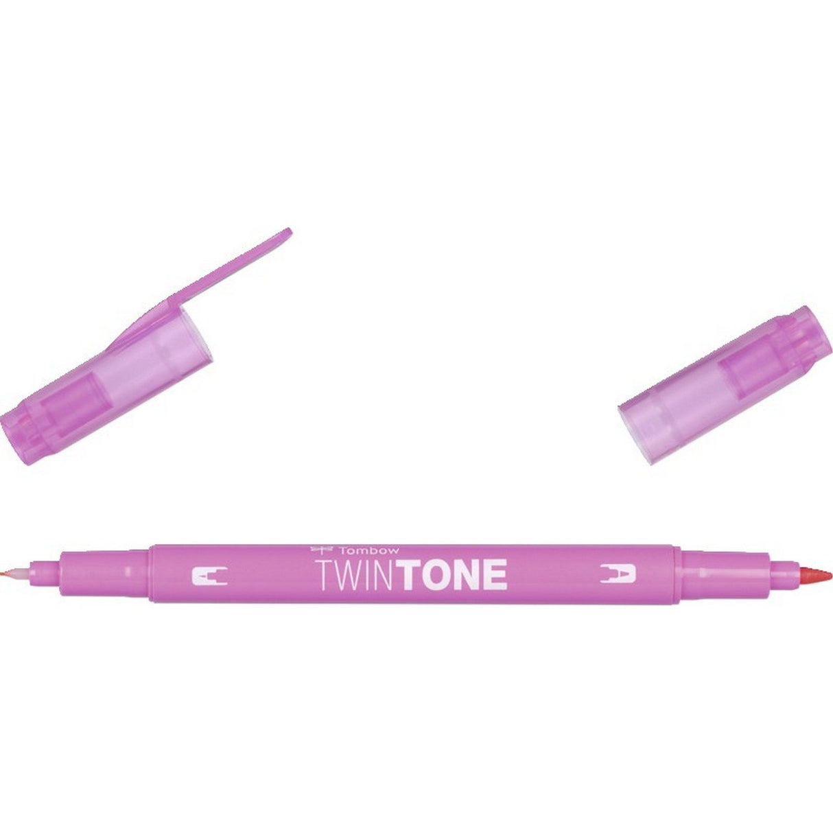 Tombow • twintone børstepen princess pink med to spidser