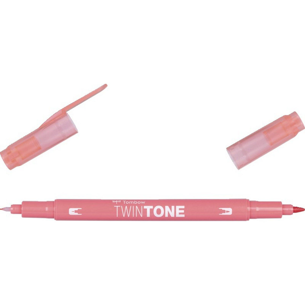 Tombow • twintone to-tip børstepen cherry pink