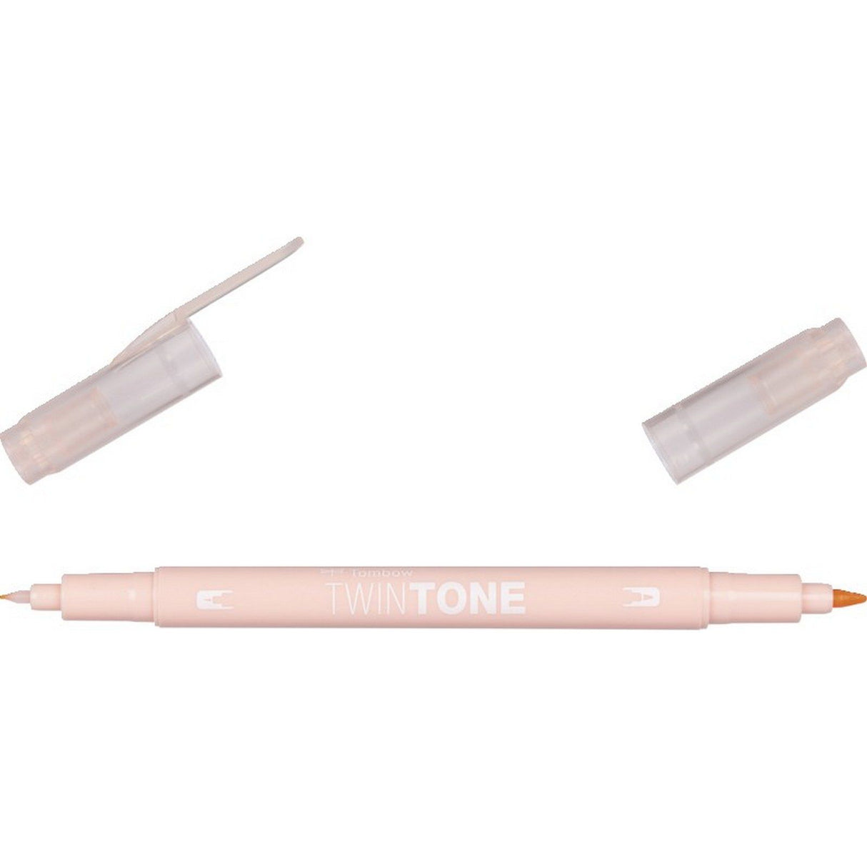 Tombow • twintone to-tip børstepen koral pink