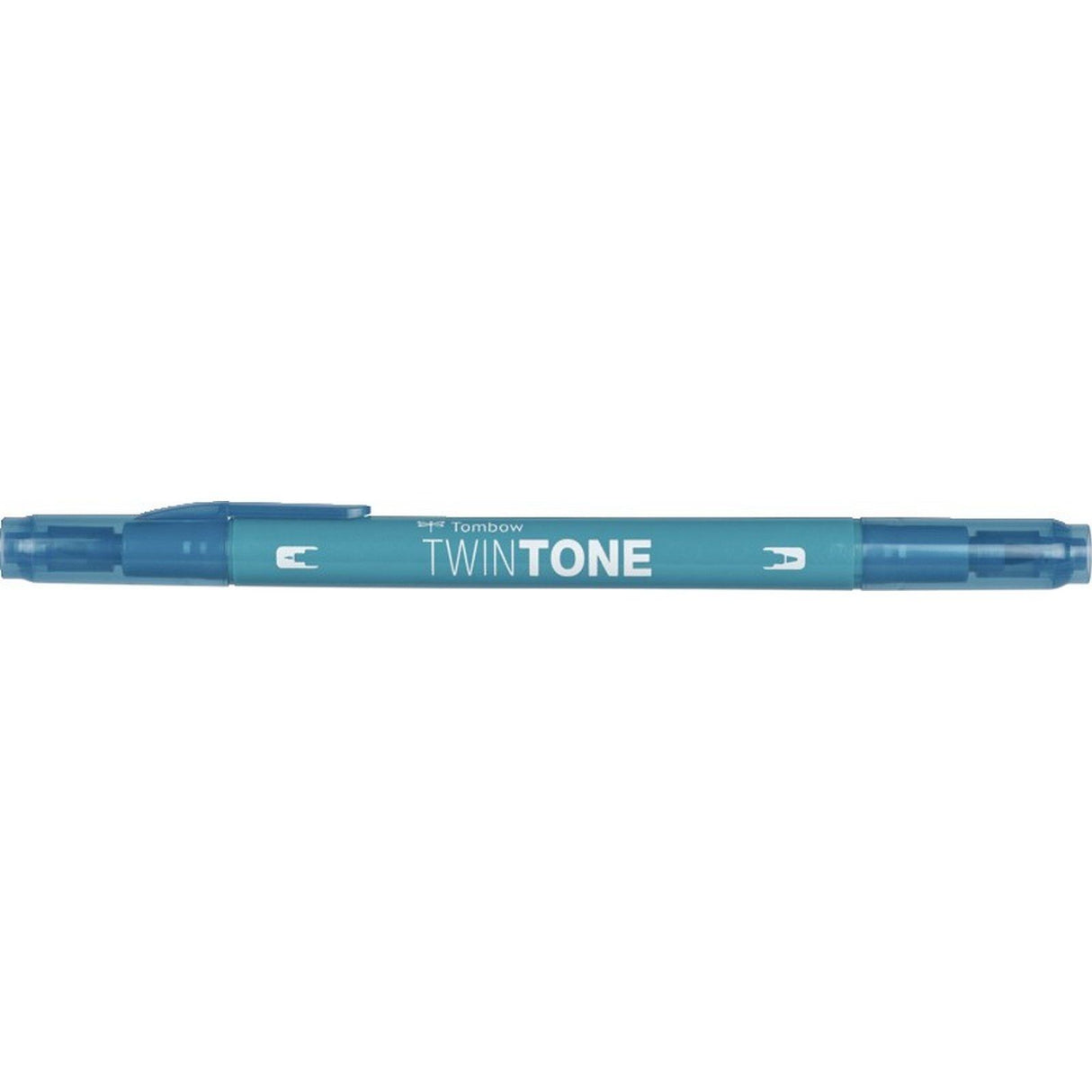 Tombow • twintone to-tip børstepen turkisblå