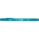 Tombow • twintone to-tip penselpen smaragdgrøn