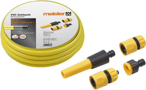 Meister slangetilslutningssæt 20m 1 2 w - wu9926280