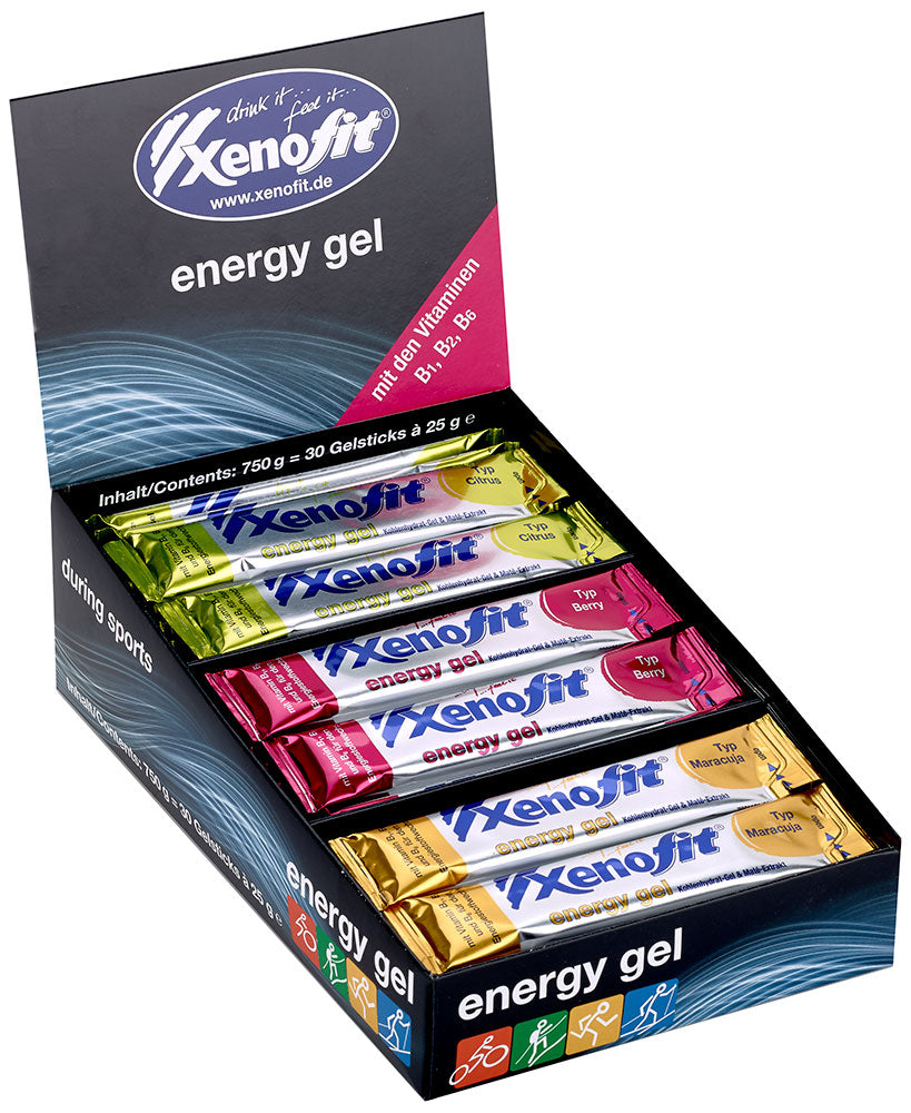 Xenofit energy gel 30x25g æske