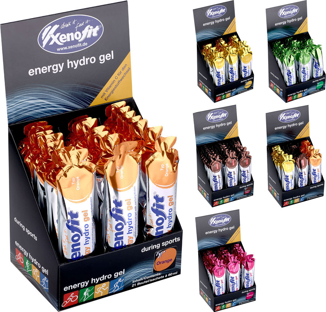 Xenofit energy hydrogel 21x60ml æske