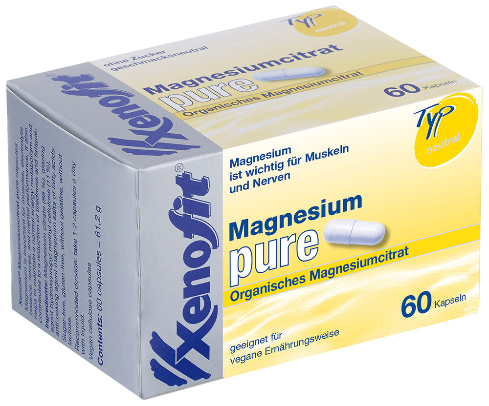 Xenofit magnesium rene 60 kapsler