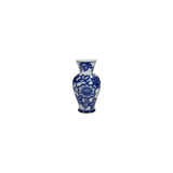Kersten vaas aardewerk blue 16x9x9cm