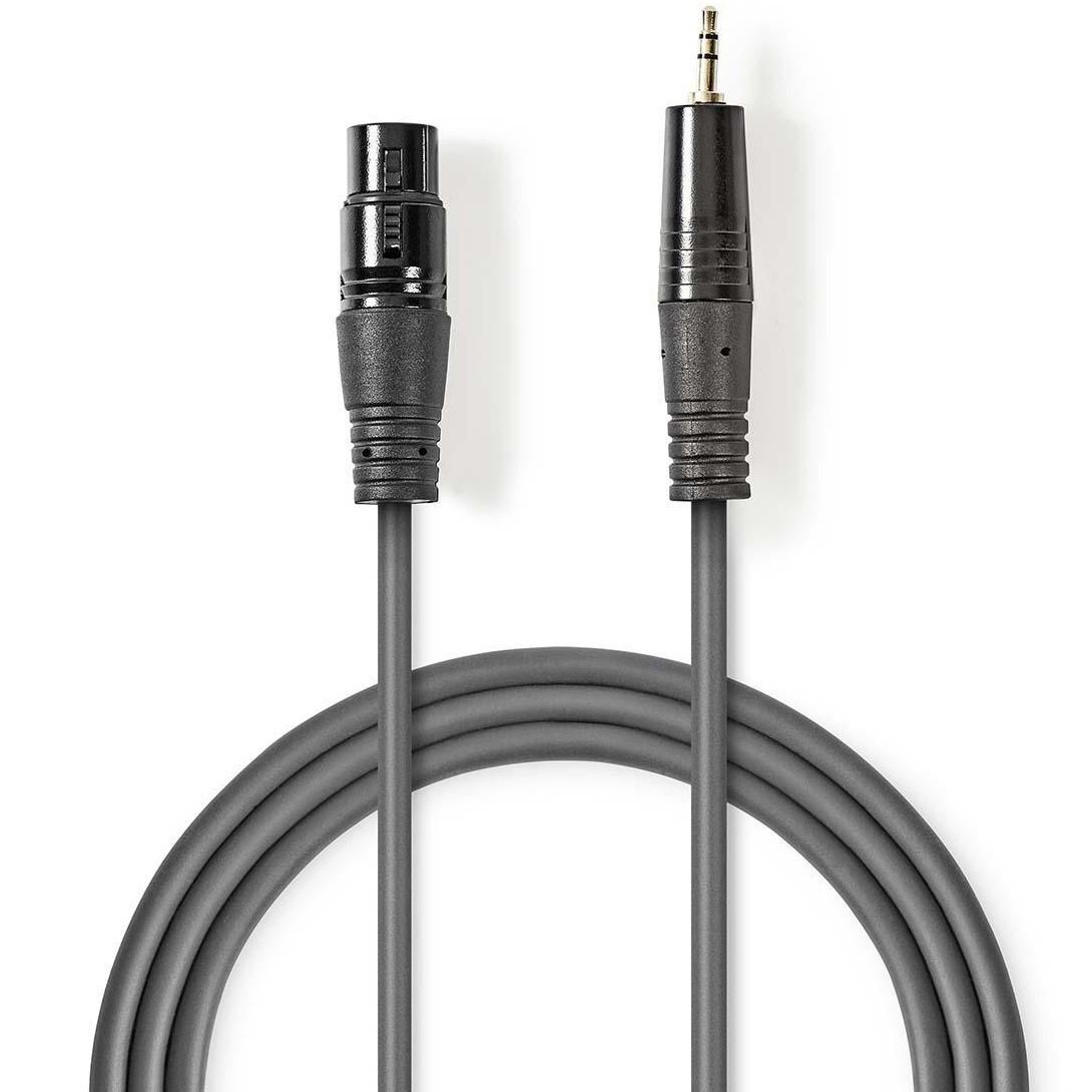 Nedis xlr kabel - stereo - balanceret