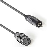 Nedis xlr kabel - stereo - balanceret