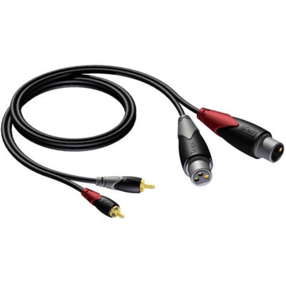 Abi xlr - rca kabel - ubalanceret