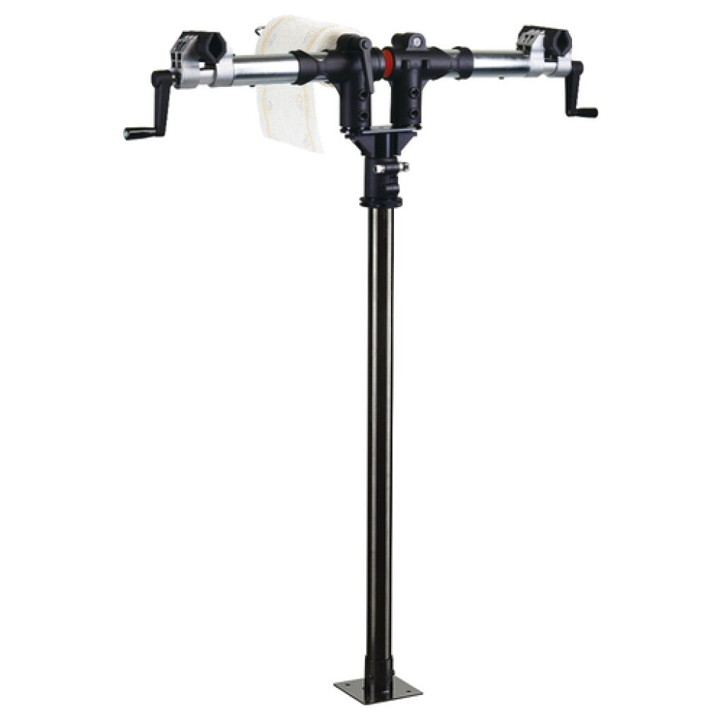 Icetoolz xpert reparationsstander med dobbelt klemme, gulvmontering, e136