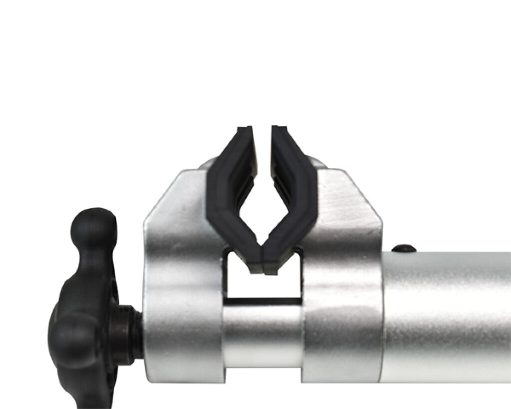 Icetoolz xpert reparationsstander med dobbelt klemme, gulvmontering, e136