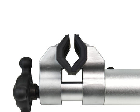 Icetoolz xpert reparationsstander med dobbelt klemme, gulvmontering, e136