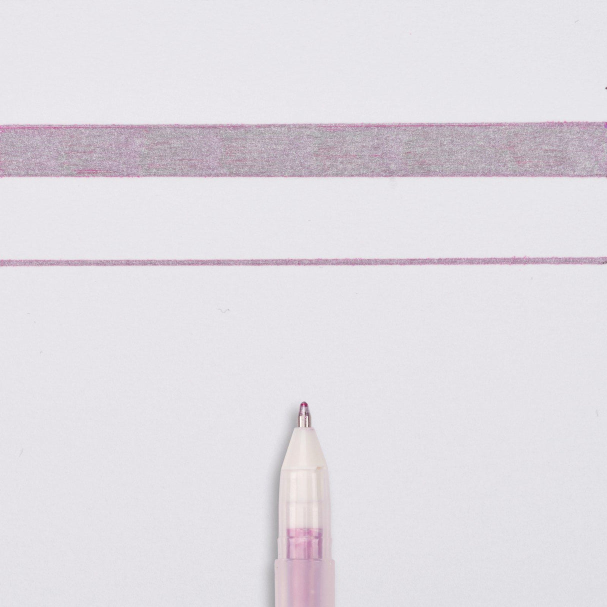 Sakura • gelly roll sølv skygge pink