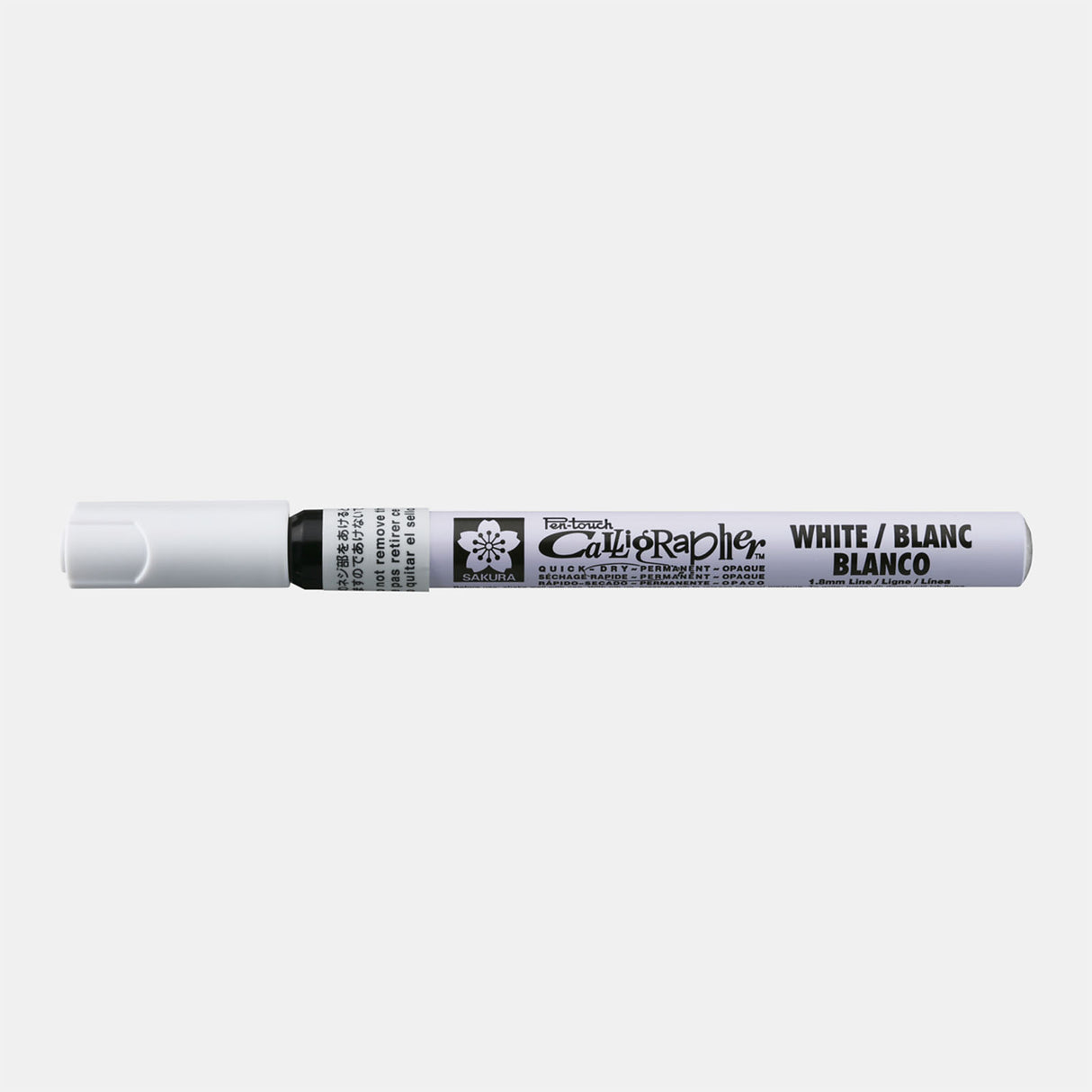 Sakura • pen-touch kalligrafi pen fin hvid