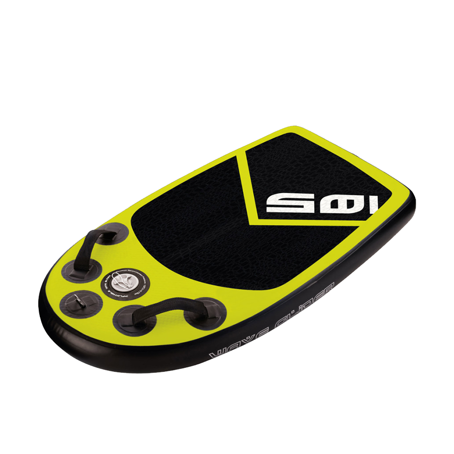 Abi xq max body board neon geel