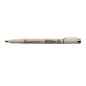 Sakura • pigma grafik 3 mm sort