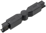 Xts hjørnestykke justerbart til. skinne 3-faset sort - 5050044