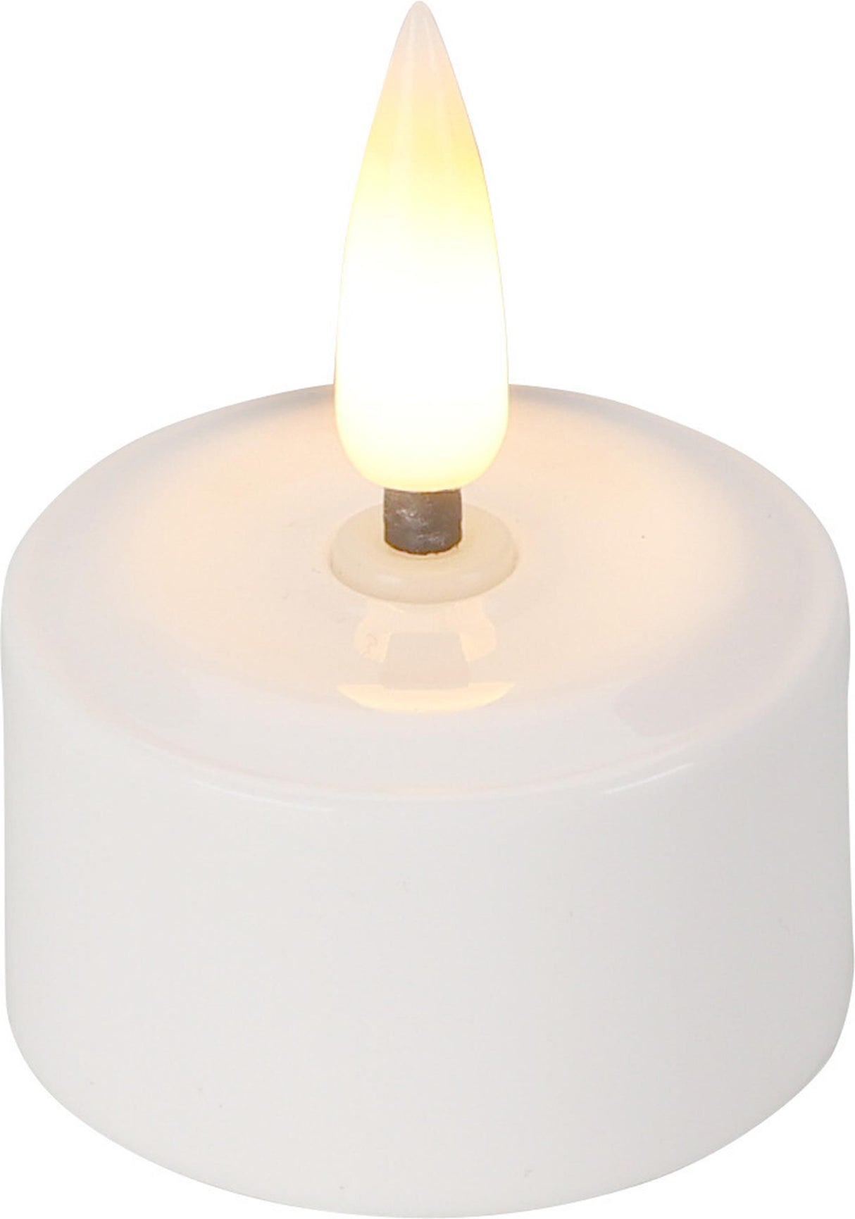 Home styling genopladeligt LED fyrfadslys sæt 4-delt ã˜4cm