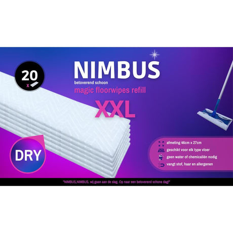 Nimbus magiske gulvklude xxl 20 stk