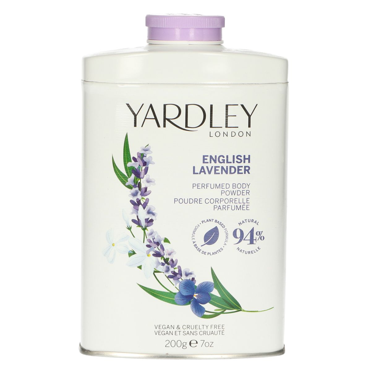 Yardley london engelsk lavendel talkum 200gr.