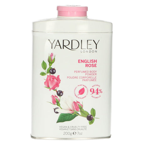 Yardley london engelsk rose talkum 200gr.