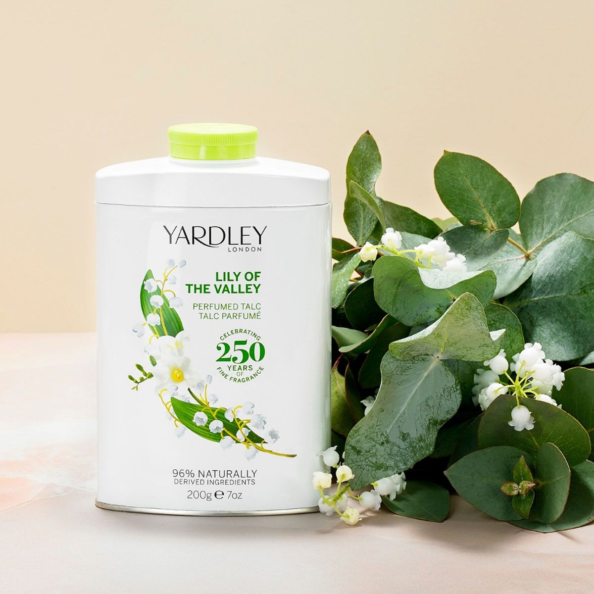 Yardley London Lily of the Valley Talcum Pulver 200gr.