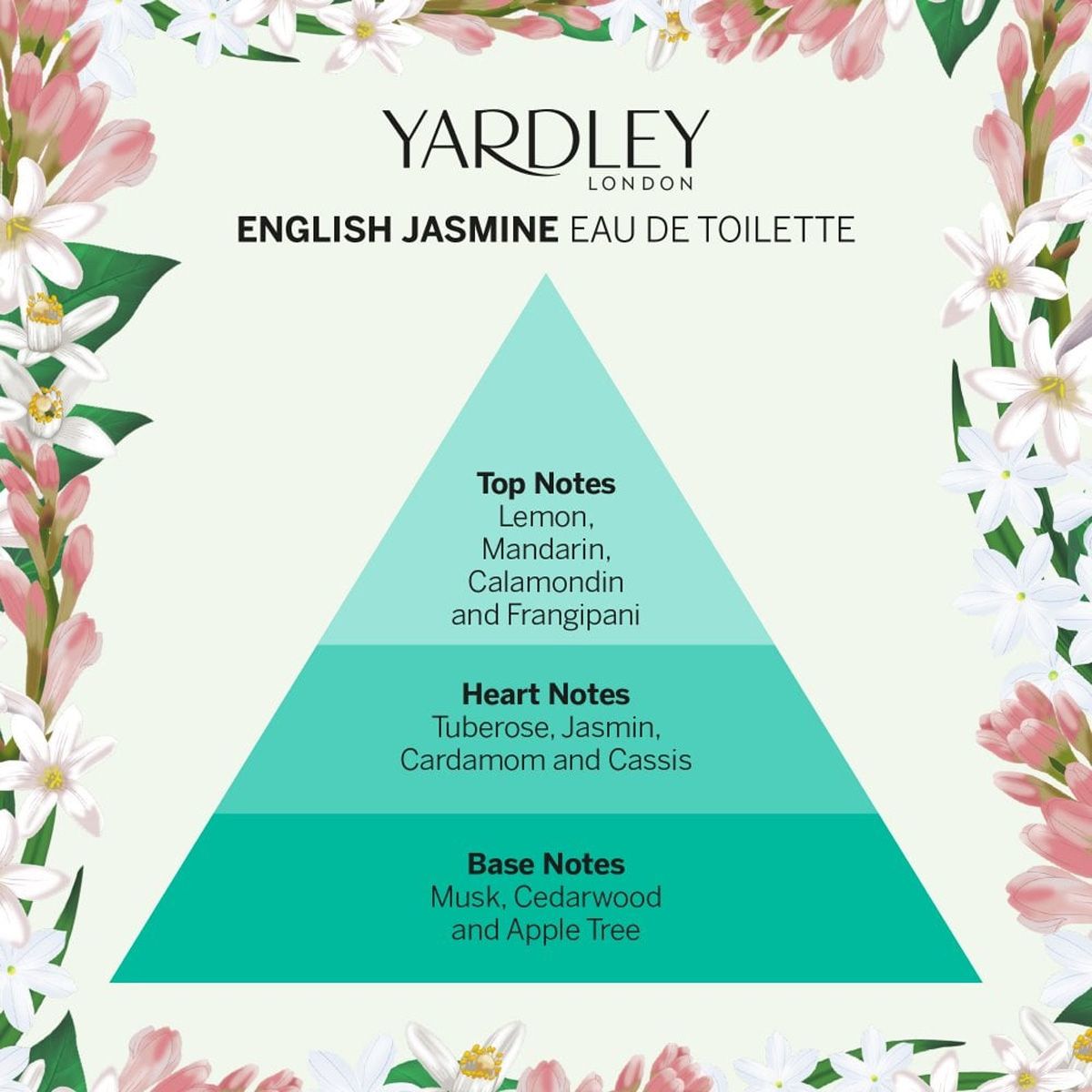 Yardley london engelsk jasmin eau de toilette 125ml