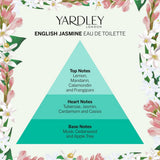 Yardley london engelsk jasmin eau de toilette 125ml