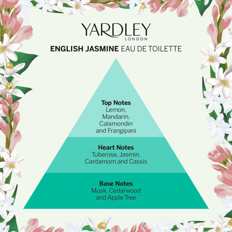 Yardley london engelsk jasmin eau de toilette 125ml