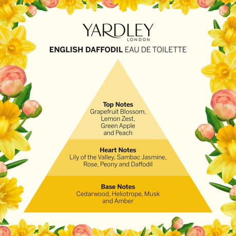 Yardley london engelsk påskelilje eau de toilette 125ml