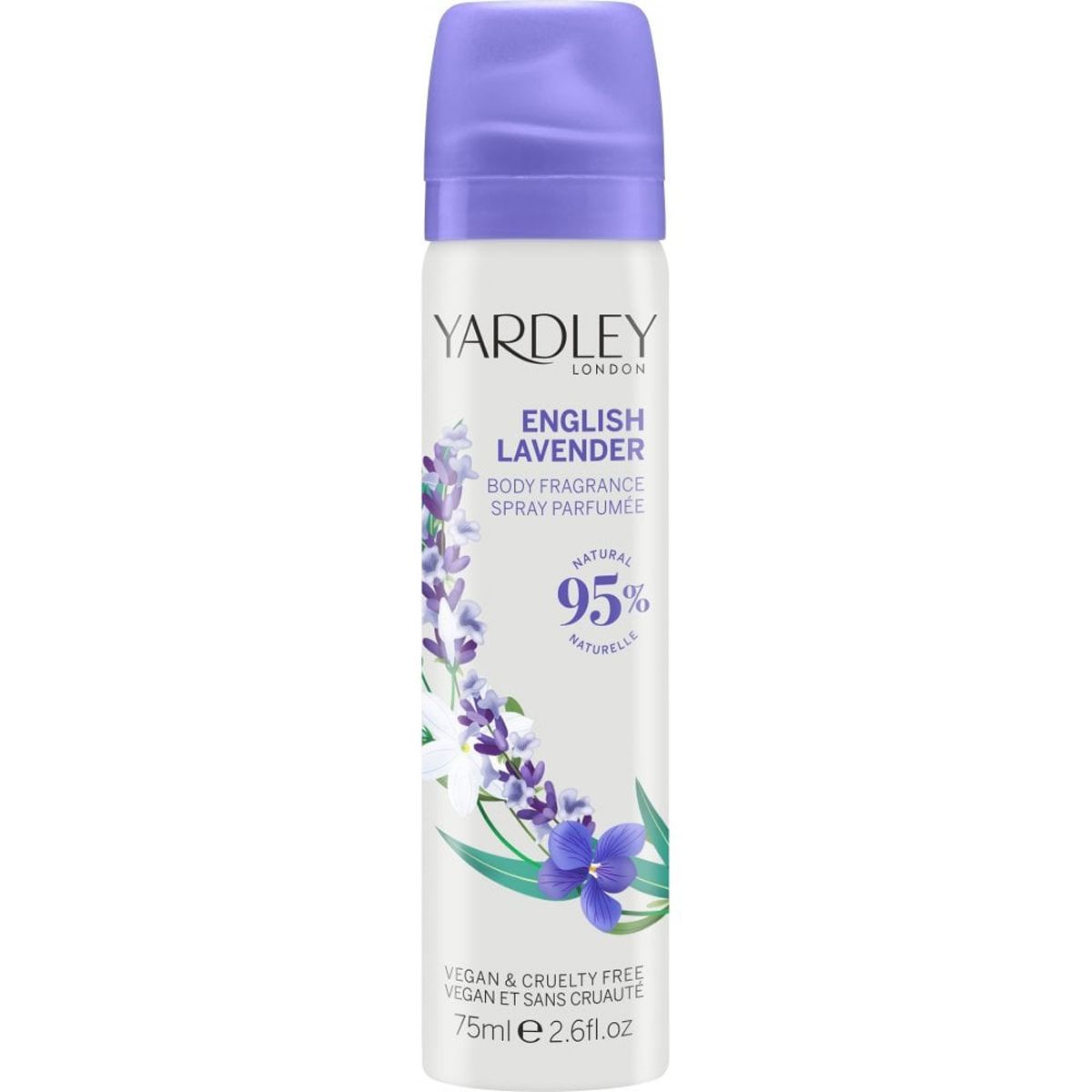 Yardley london lavendel kropsspray 75ml