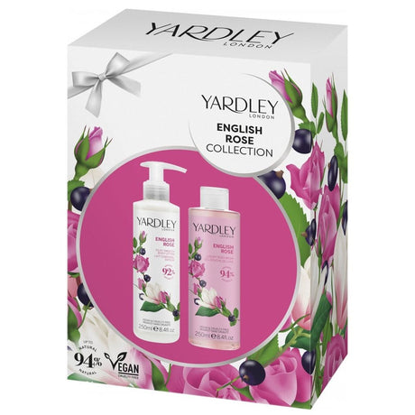 Yardley london yarley london english rose body wash body lotion collection