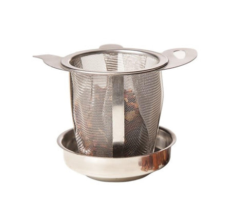 Hyggelig trendy tefilter te-si tekande i form af rustfrit stål