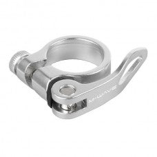 SEAT PEN CLAMP MED HURTIG -TESENTER 31,8 mm, sølv (hængende pakke)