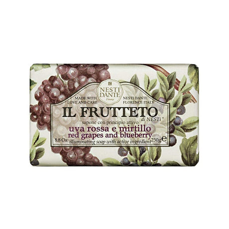 Nesti dante il frutteto røde druer blåbærsæbe 250gr.