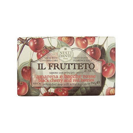Nesti dante il frutteto sorte kirsebær røde bær sæbe 250gr.