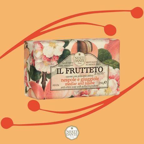 Nesti dante il frutteto mispel jujube sæbe 250gr.