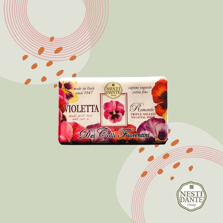 Nesti dante fiorentini violetta sæbe 250gr.
