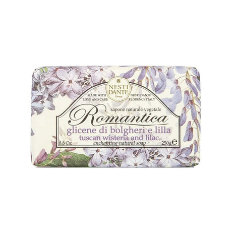 Nesti dante romantica toscanske blåregn liliac sæbe 250gr.