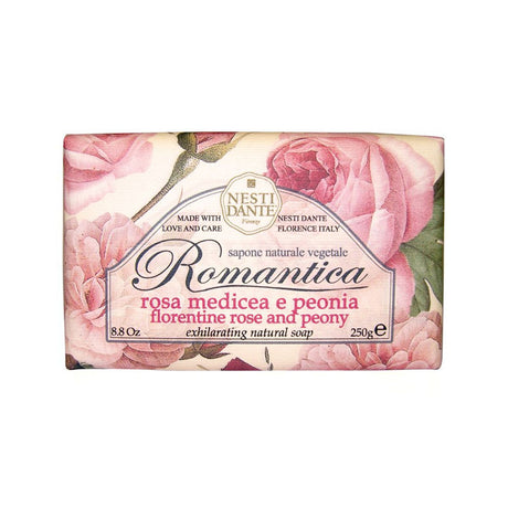 Nesti dante romantica rose pæon sæbe 250gr.