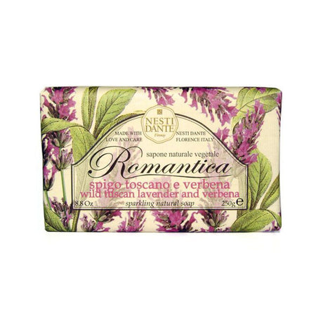 Nesti dante romantica vild toscansk lavendel verbena sæbe 250gr.