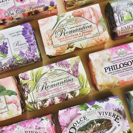 Nesti dante romantica vild toscansk lavendel verbena sæbe 250gr.
