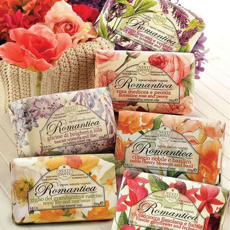 Nesti dante romantica vild toscansk lavendel verbena sæbe 250gr.