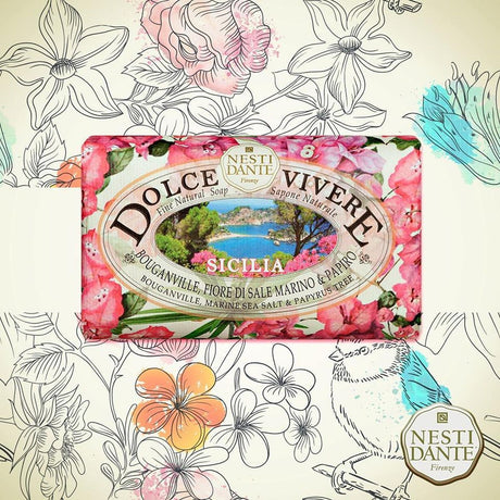 Nesti dante dolce vivere sicilia sæbe 250gr.