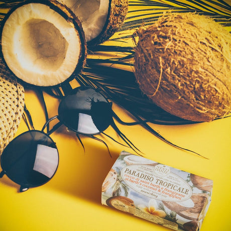 Nesti dante paradiso tropicale kokos frangipani sæbe 250gr.