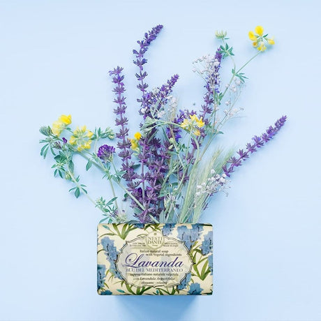 Nesti dante lavanda blu del mediterraneo sæbe 150gr.