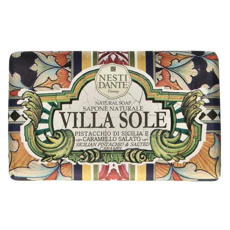 Nesti dante villa sole sæbe pistacchio di sicilia e caramello salato 250gr.